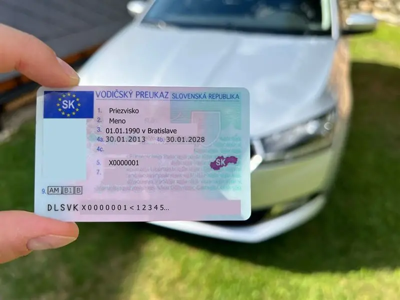 vodicsky preukaz slovensko